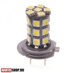   Светодиодная автолампа H7 - 27 SMD 5050 Black (2шт.)